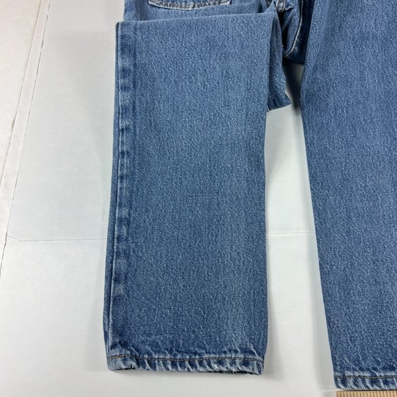 VTG 80s Levi's Jeans Women's Juniors 9 501 XX High Rise Straight Blue Denim USA - Picture 11 of 16